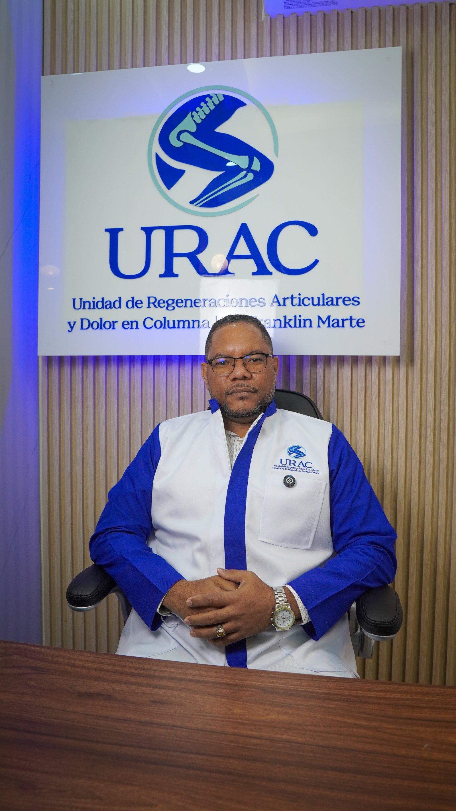 Foto: Dr. Franklin Marte en Consulta